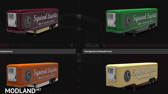 Squirrel Logistics Trailer skin
