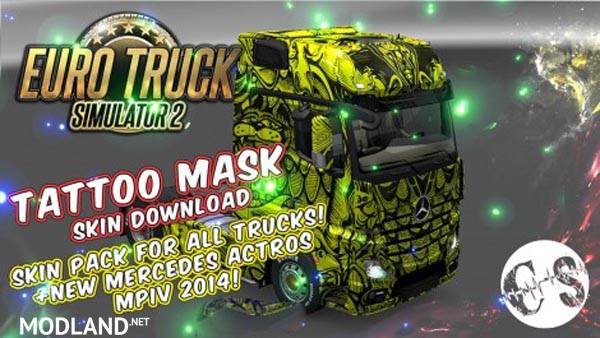 Tattoo Mask Skin Pack for All Trucks