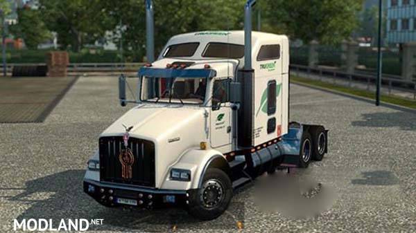 TruGreen T800 Truck Skin