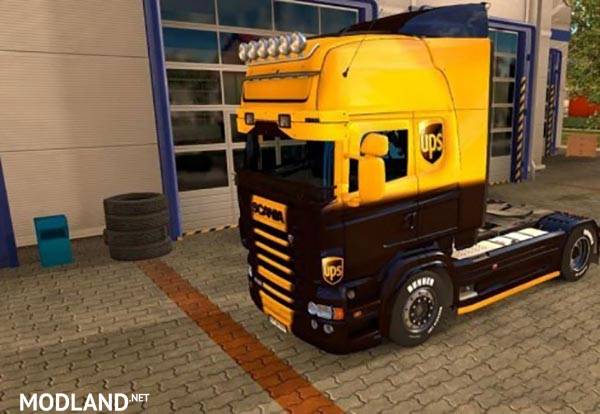 UPS skin for Scania RJL