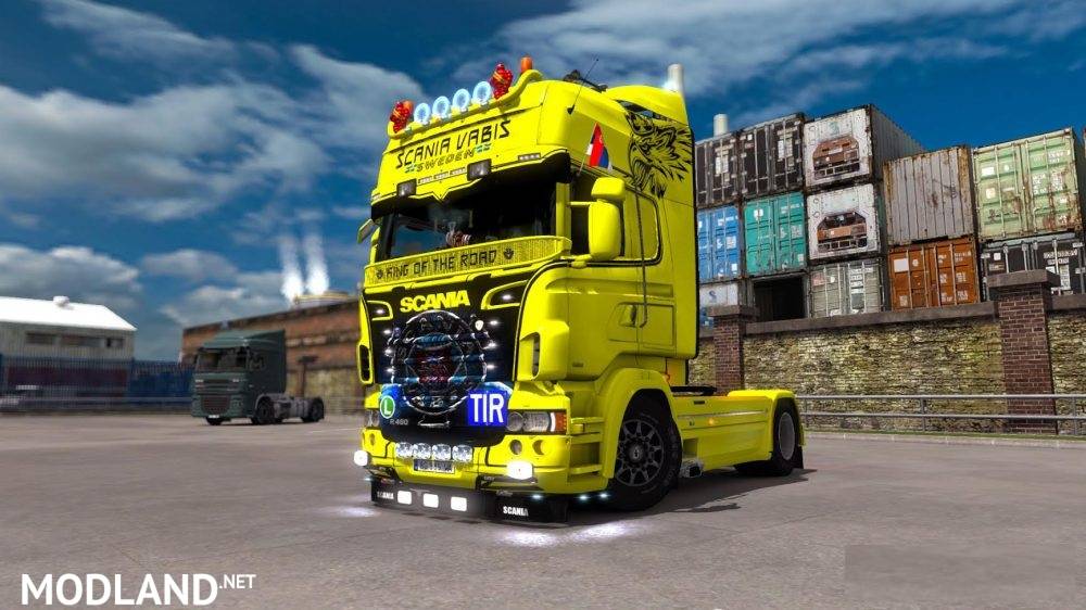 ScaniaRJL The Griffin Yellow/Black