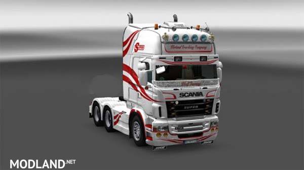 Virtual trucking company skin