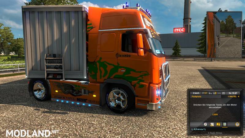 Volvo FH 16 classic F1 Toyota Supra