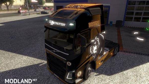 Volvo FH 2012 Bruins Skin