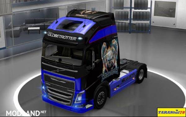 Volvo FH 2012 Megadeth Skin