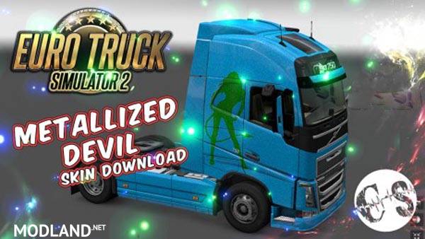 Volvo FH 2012 Metallized Devil Skin