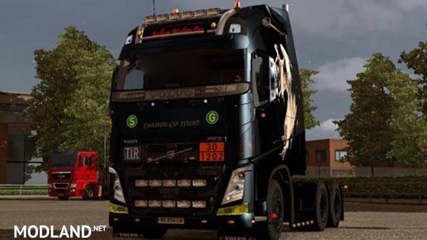 Volvo FH 2012 ohaha Deamon of Night Skin