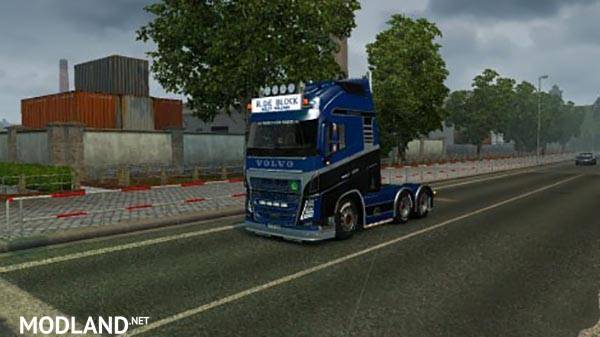 Volvo FH 2012 R.De Block Skin + Lightbox