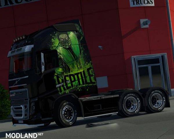 Volvo FH 2012 Reptile Skin