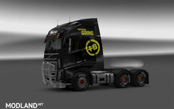Volvo FH Battery Energy Drink Skin