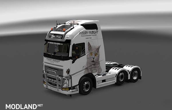 Volvo FH16 2013 Ohaha Pussey Freight Skin