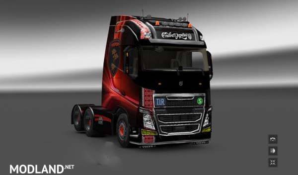 Volvo FH16 2013 Ohaha Ukrop Red Skin