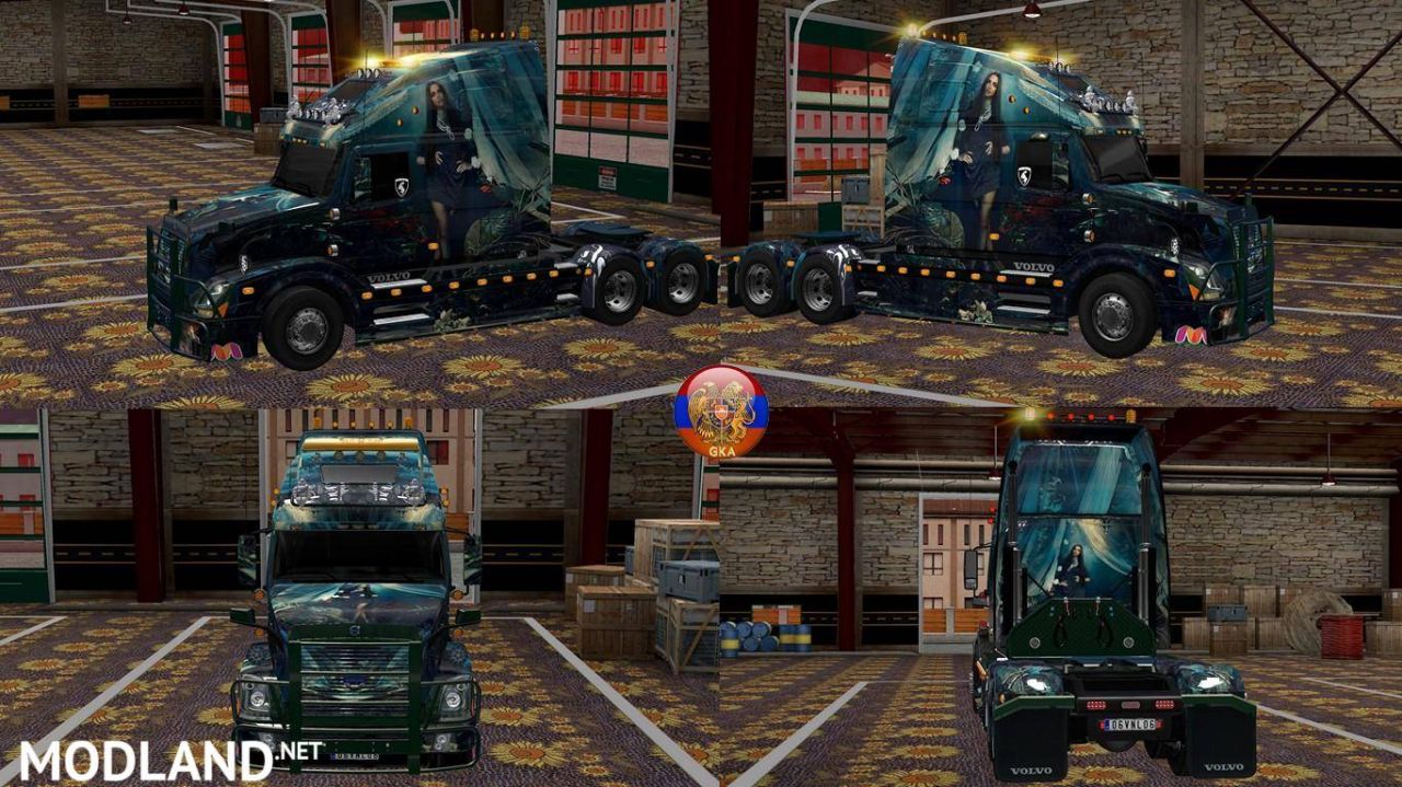Volvo VNL670 New Style 29 Combo Skin Packs 