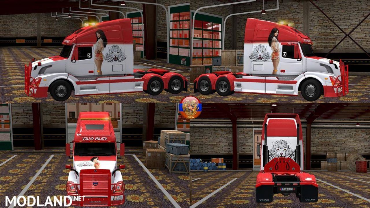 Volvo VNL670 New Style 30 Combo Skin Packs