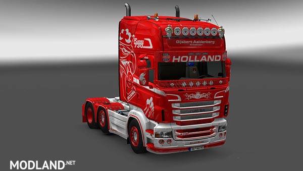 Scania RJL Aaldenberg Skin - ETS 2