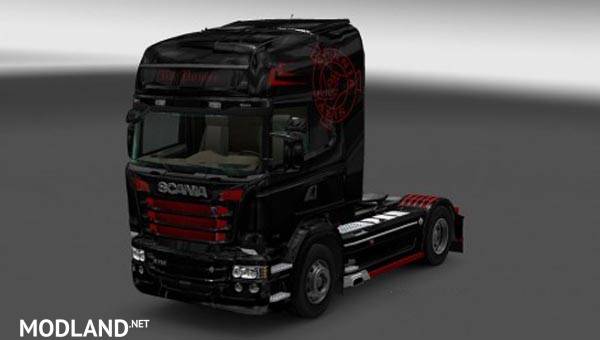 Scania RJL V8 Power Skin - ETS 2