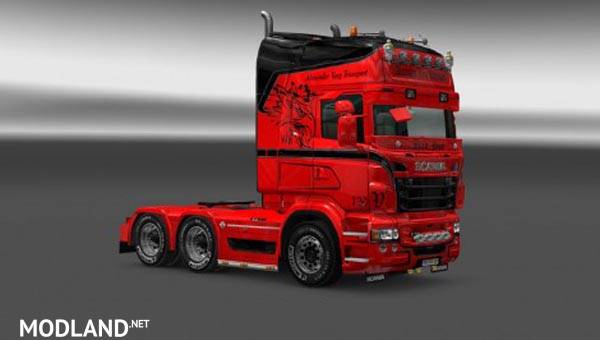 Scania RJL Varg Transport Skin - ETS 2