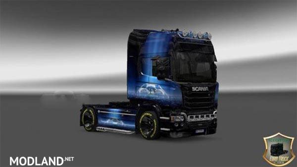 Scania Streamline Champions League Skin - ETS 2