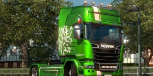 Scania Streamline Metallic Czech Skin