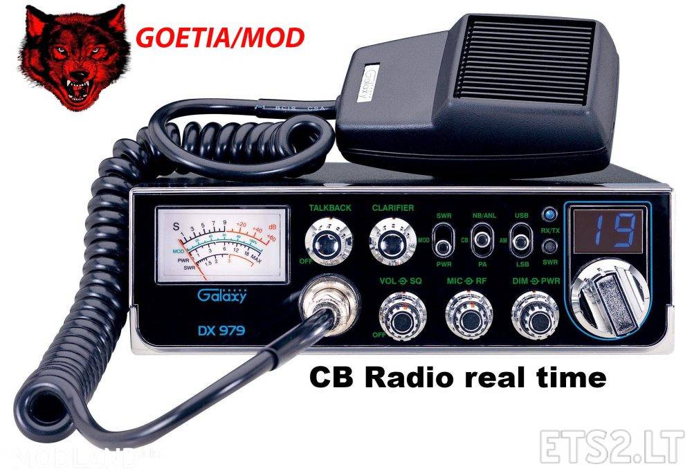 CB Radio Real Time - ETS 2