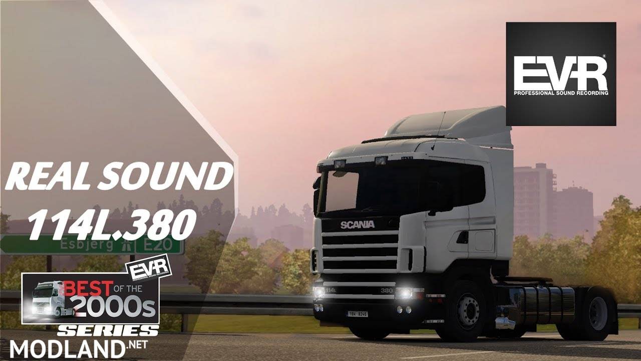 Real sound Scania 114L.380 Engine Voice Records - ETS 2