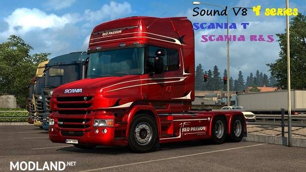 Scania 4 series V8 sound (1.28.x)