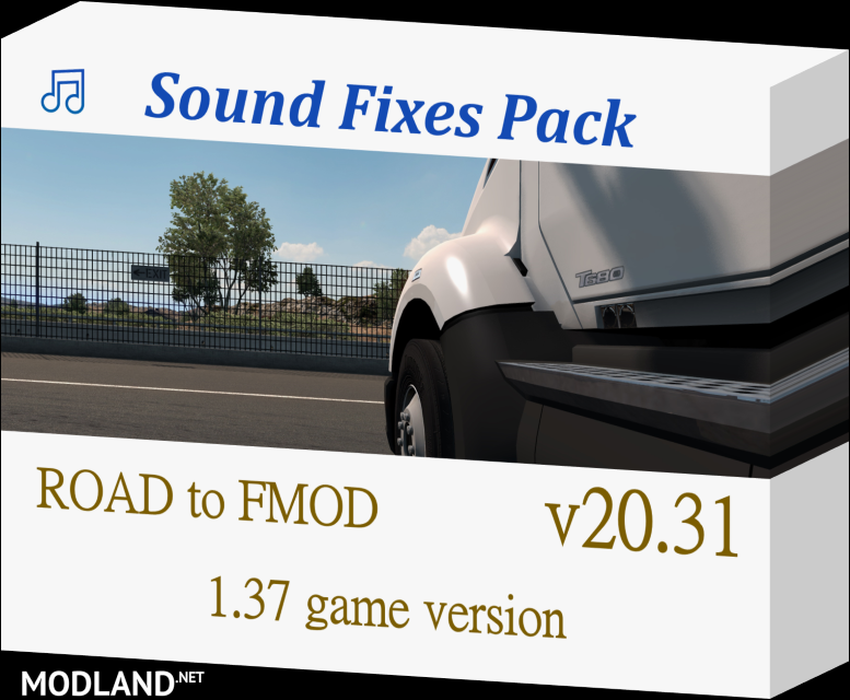 Sound Fixes Pack v20.31.2  ETS2 1.37