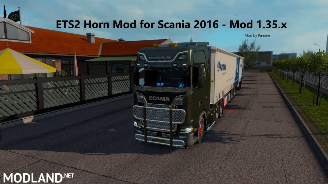 Horn Mod for Scania 2016 - ETS2 1.35
