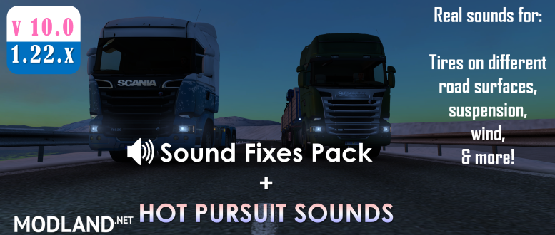 Sound Fixes Pack + Hot Pursuit Sounds