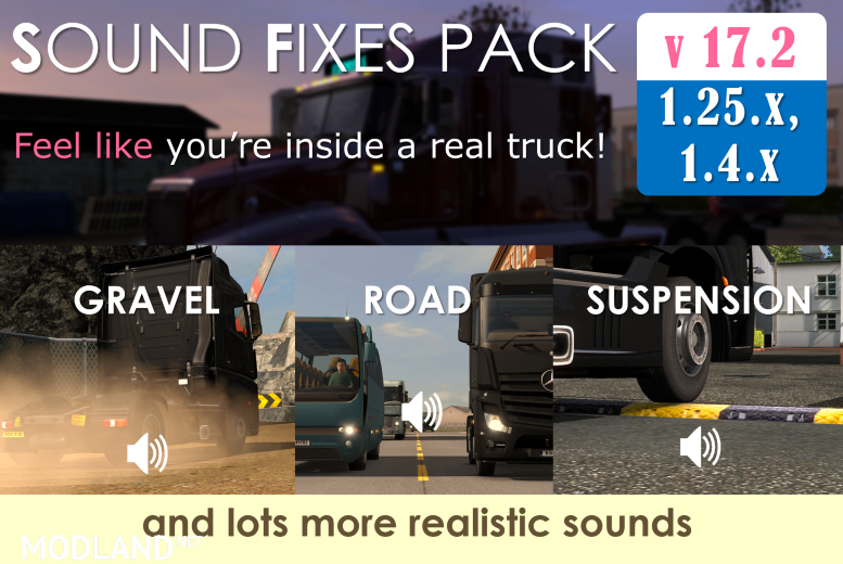 Sound Fixes Pack v 17.2 (stable release)