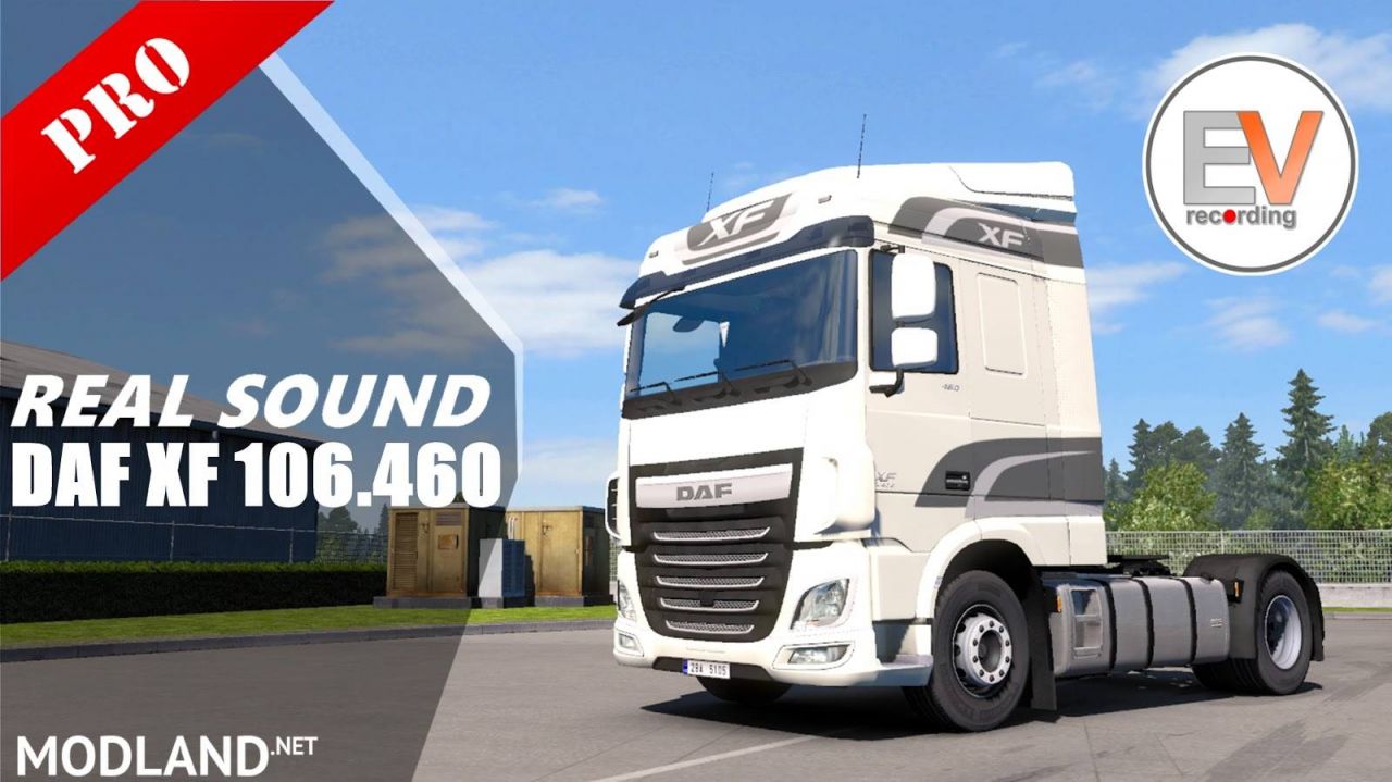 Real sound DAF XF 106 460 MX 13 340 Update