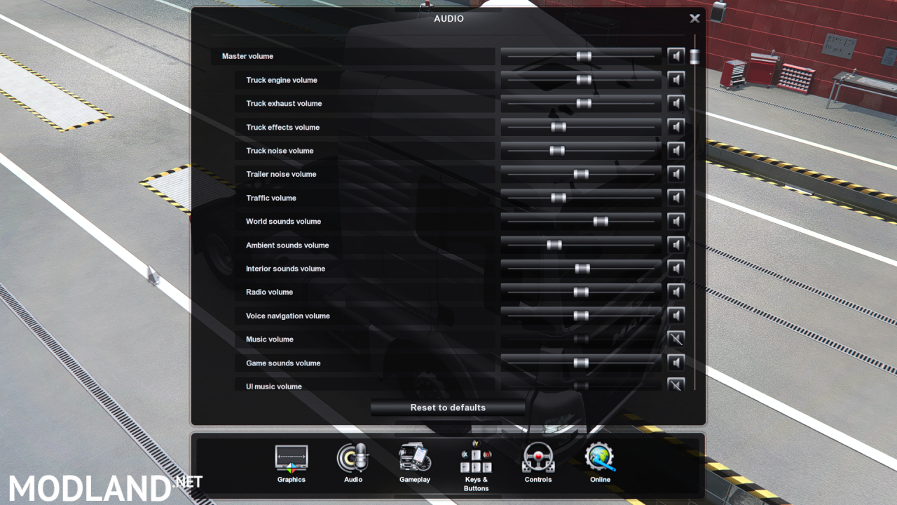 MAN TGX Euro 6 FMOD Sound