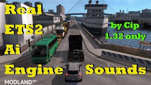 Real AI Traffic Engine Sounds ETS2
