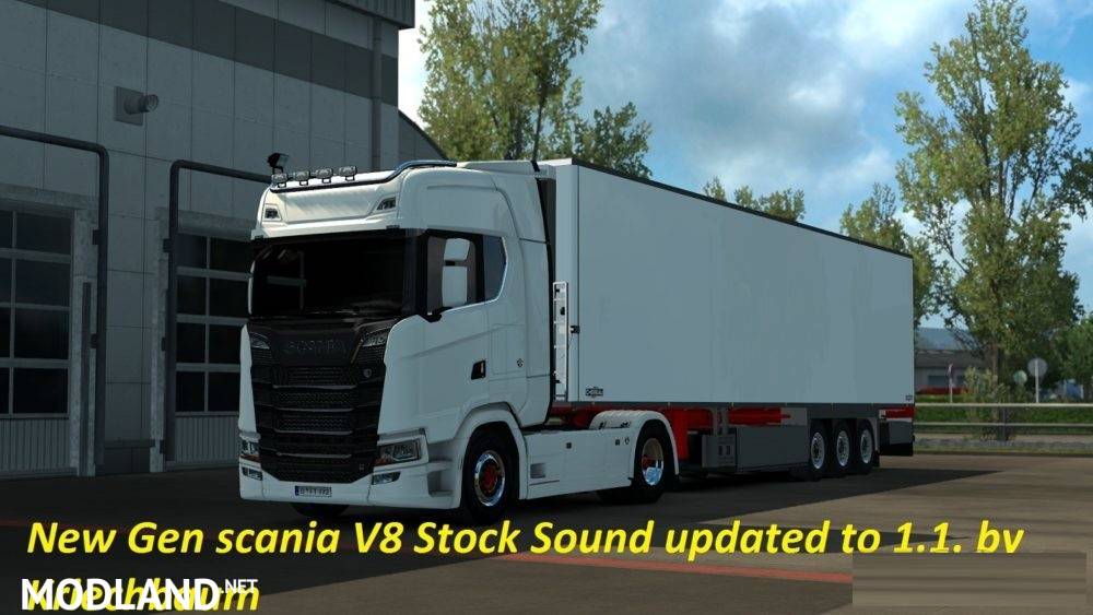 New Gen Scania V8 Stock Sound