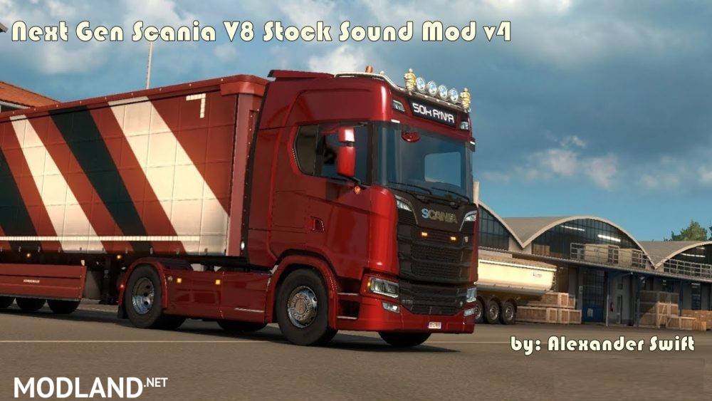 Next Gen Scania V8 Stock Sound Mod