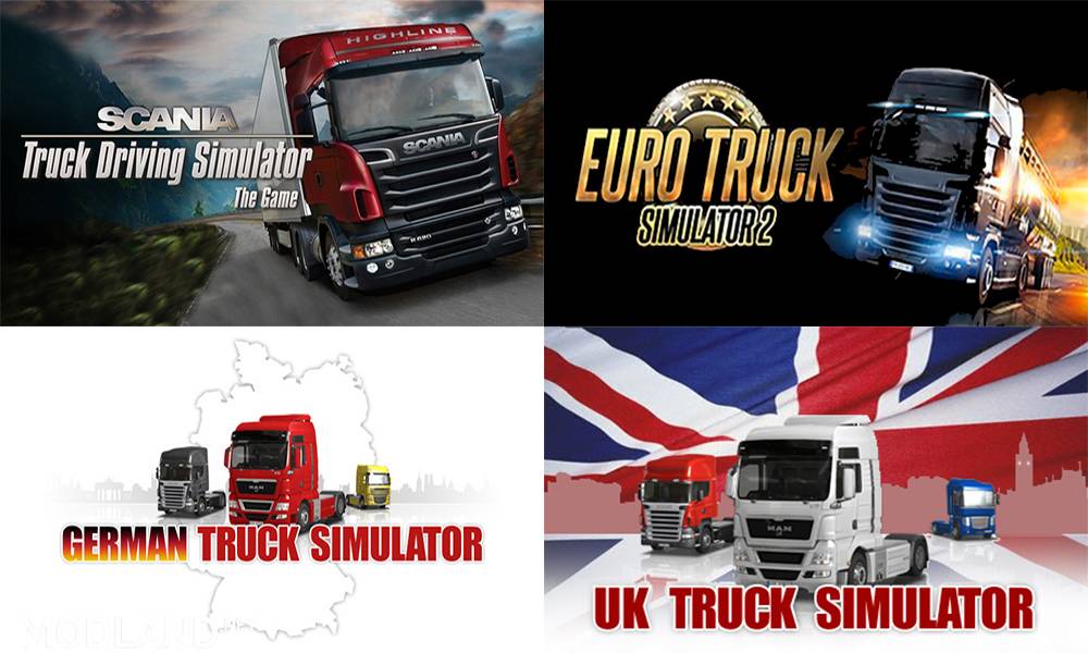 ETS2 MAIN SCREEN THEMES MODERN
