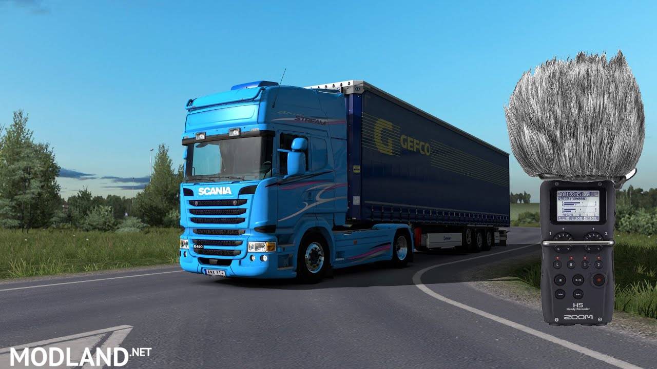 Scania DC13 engine sound mod