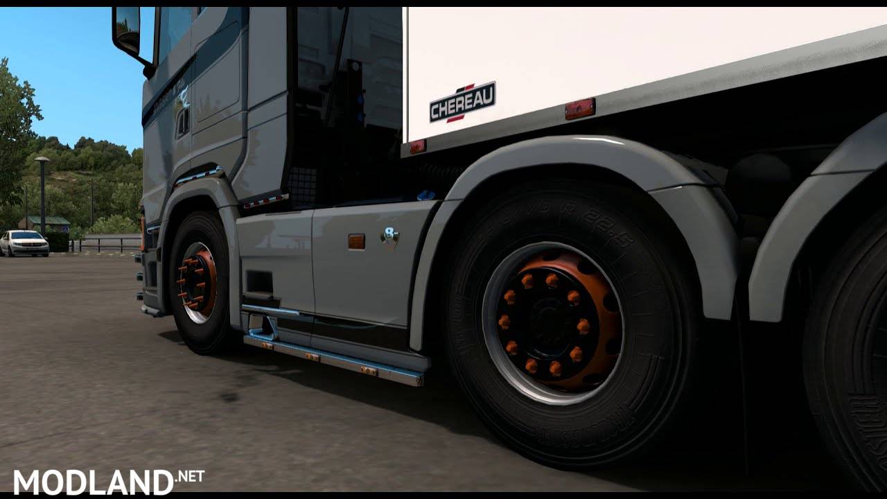 Scania V8 Openpipe Crackle Sound