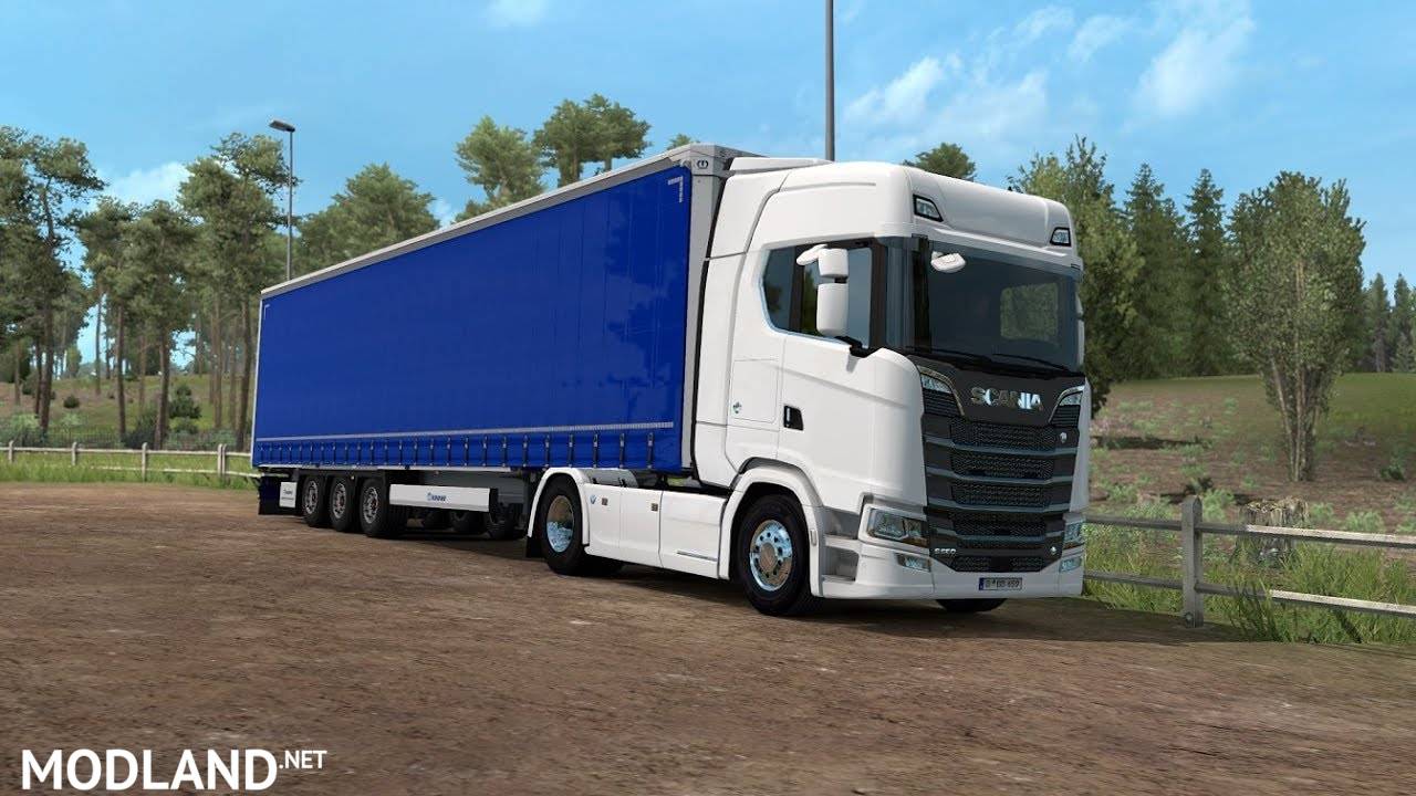 Scania NG Stock v8 Sound updated to 1.2