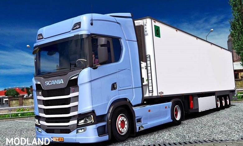 Scania NextGen V8 Open Pipe Sound