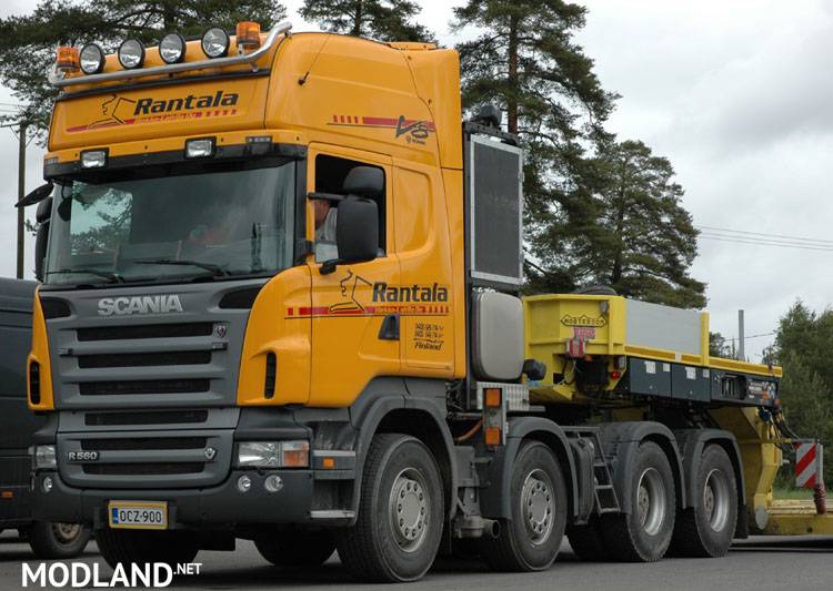Scania R and Streamline Real V8 Sound