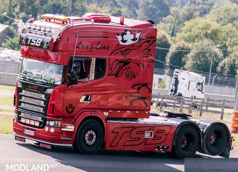 Scania Ghost Crackle Open Pipe