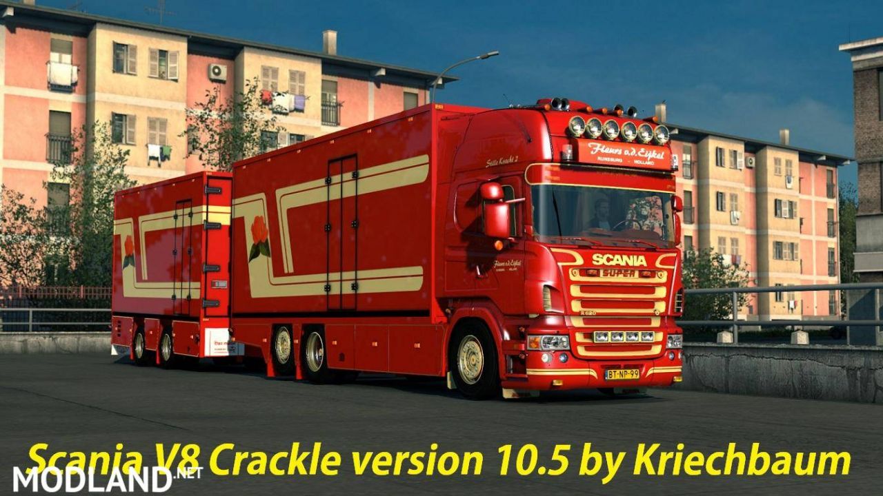 Scania V8 crackle version