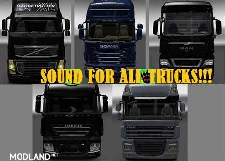Sound Pack for All Trucks