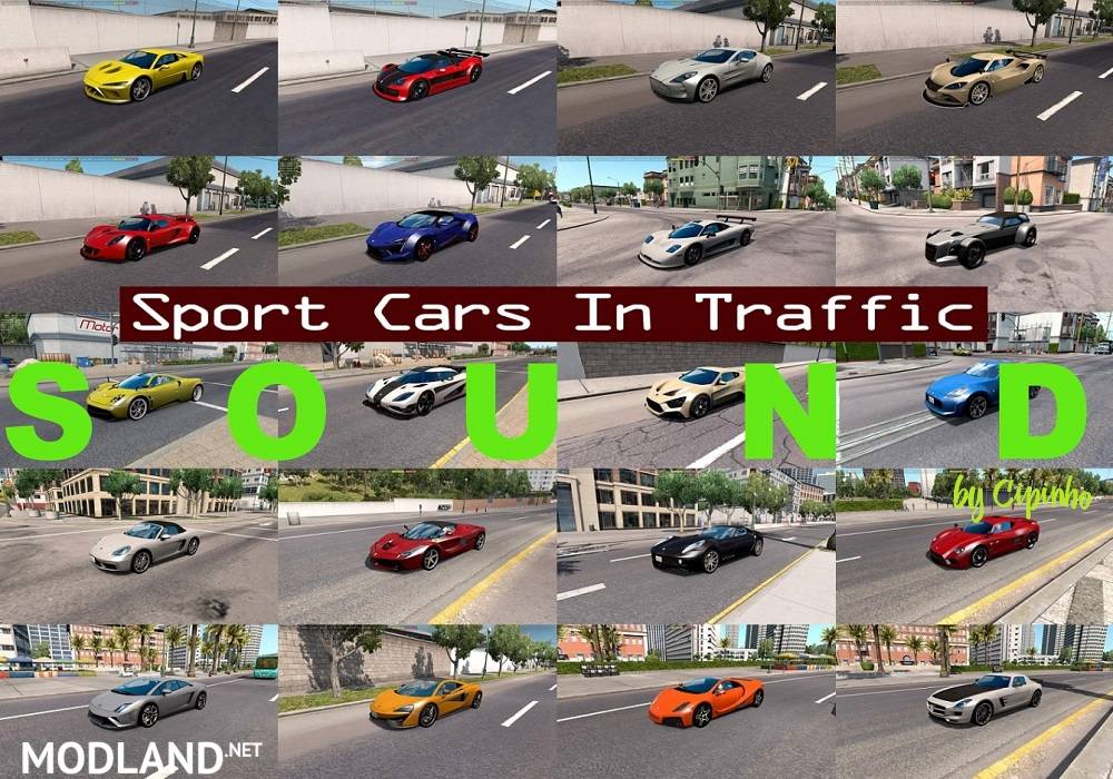 Sound mod for sport cars