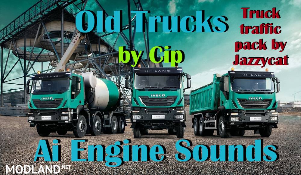 Old Trucks AI Engine Sounds for Jazzycat Truck Pack