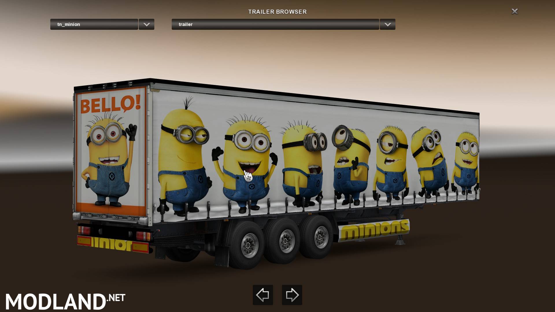 Minions Trailer ETS 2