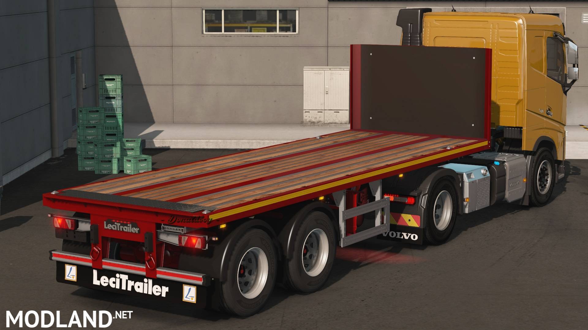 Lecitrailer Flatbed Ets 2 8318