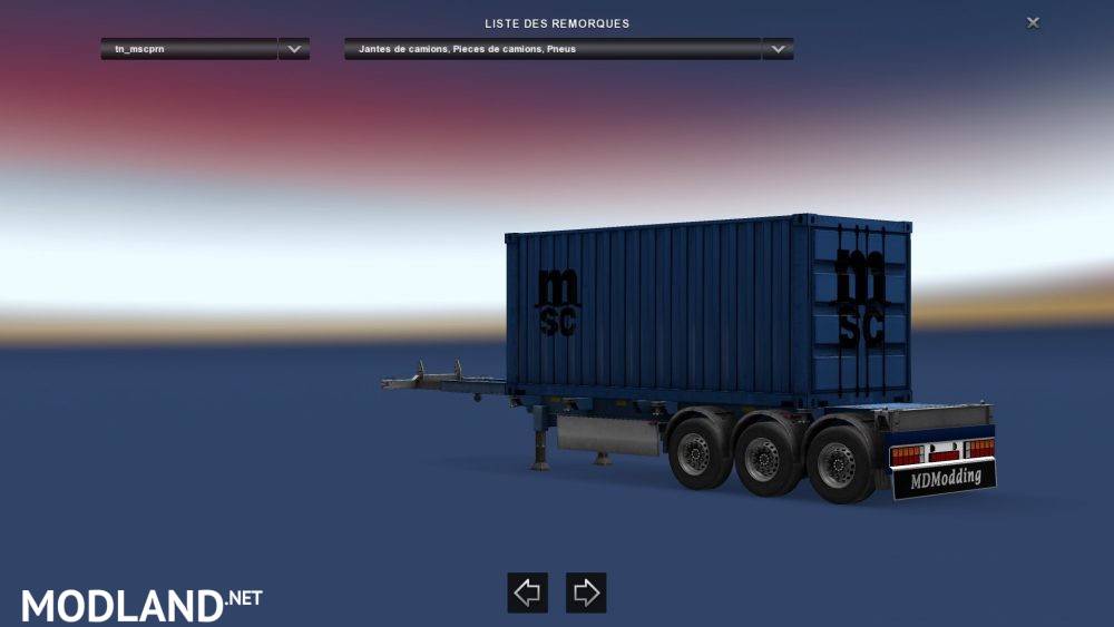 MSC Container - ETS 2