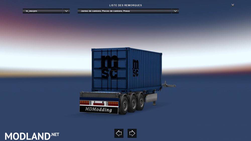 MSC Container - ETS 2